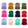 Solid Knitted Hat Winter Autumn Keep Warm Outdoor Women Men Wool Beanies Ear Gorras Ski Caps Cycling Hip Hop Skateboard Hat