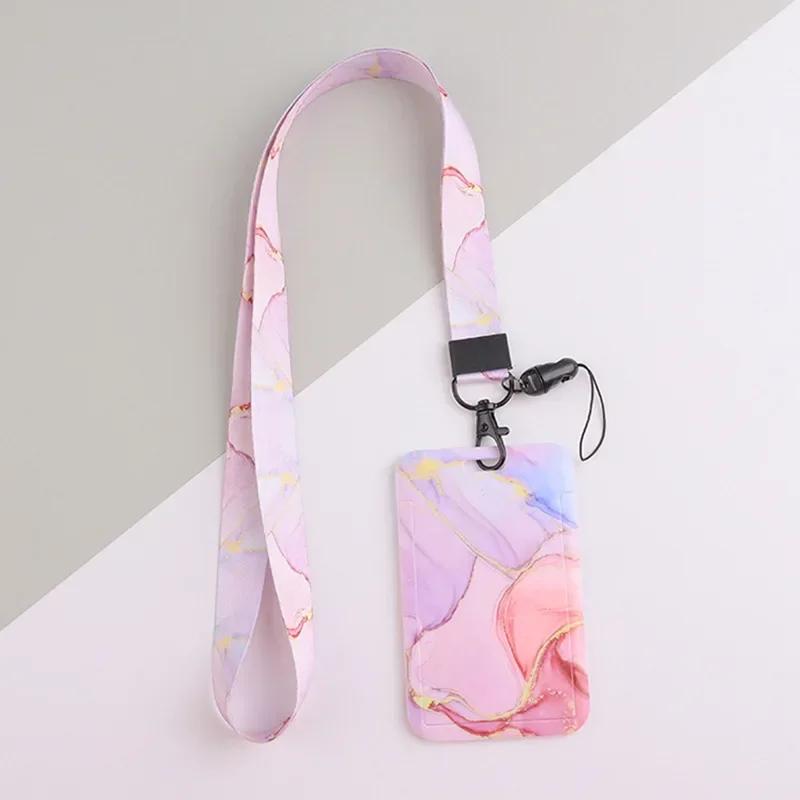 Students Bus Pass Access Card Cover Case Badge Holder Bank ID Holders Travel Accessories Fashion Work Card Holder ID Name Tag