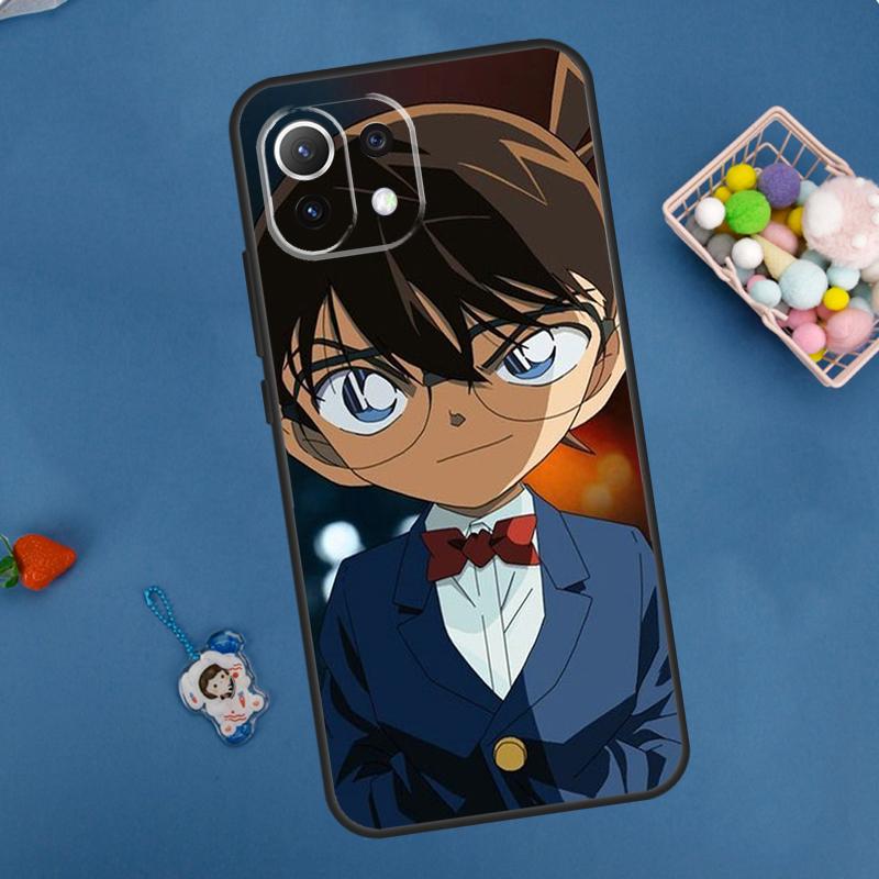 Detective Conan Case For POCO F5 X3 X5 Pro X4 F4 GT C40 M5s F3 Cover For Xiaomi 13 12 Lite 12T 11T Pro 12X