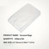 100 piece packaging bag, vacuum sealing machine packaging bag, vacuum sealed storage bag, kitchen supplies accessories