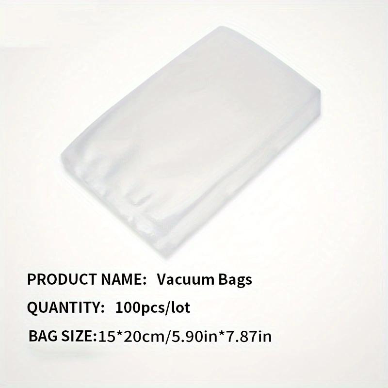 100 piece packaging bag, vacuum sealing machine packaging bag, vacuum sealed storage bag, kitchen supplies accessories
