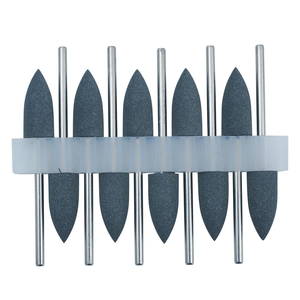 10Pcs/Lot 2.35mm Dental Silicone Rubber Polishers Burs Grinding Heads HP Shank Drill Rotary Teeth Whitening Dentist Tool