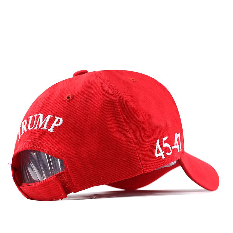 Hut make america great again Präsidentschafts-Baseballkappe Wahl rote Kappe