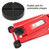 Floor Slotted Car Rubber Jack Pad Frame Protector Guard Adapter Jacking Disk Pad Tool For Pinch Weld Side Lifting Disk 12.5cm