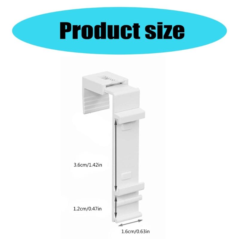 Roller Blind Lengthen Adjustable Bracket Fixing Accessories Roller Curtain Holder Window Shade Clamp Repair Replacement