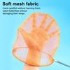 Yousheng Kids Telescopic Fishing Net 5-Section Retractable Stainless Steel Pole Outdoor Butterfly Catcher Net Anti-slip Handle Lightweight Landing