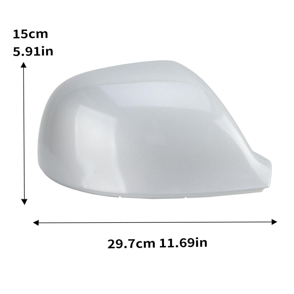 

Rearview Mirror Cover Cap For Volkswagen T5 T6 TRANSPORTER Amarok 2010- Silver Gray Side Mirror Cover Cap Car Accessories 1pc right