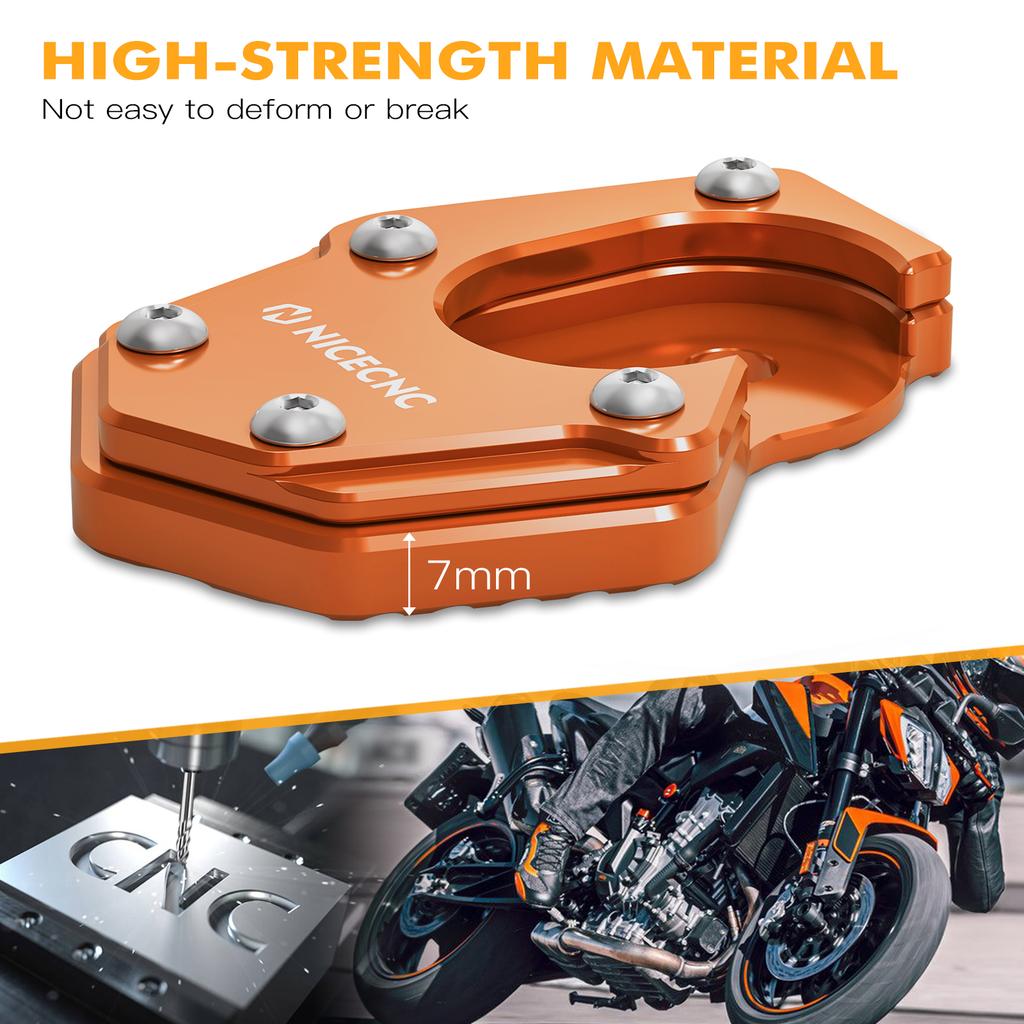 Side Stand Kickstand Footstand Enlarger For KTM 690 Enduro R/SMC R 790/890 Adventure Rally/R 1290 Adventure R Husqvarna 701