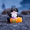 1Pc Wizard Ghost Pumpkin House Figurines Resin Ornaments Halloween Decorations Micro Landscape Ornament Diy Desktop Decor