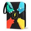 Trading Card Album Waterproof Wear-resistant 400 Slots 24x18x4.5cm for Kids