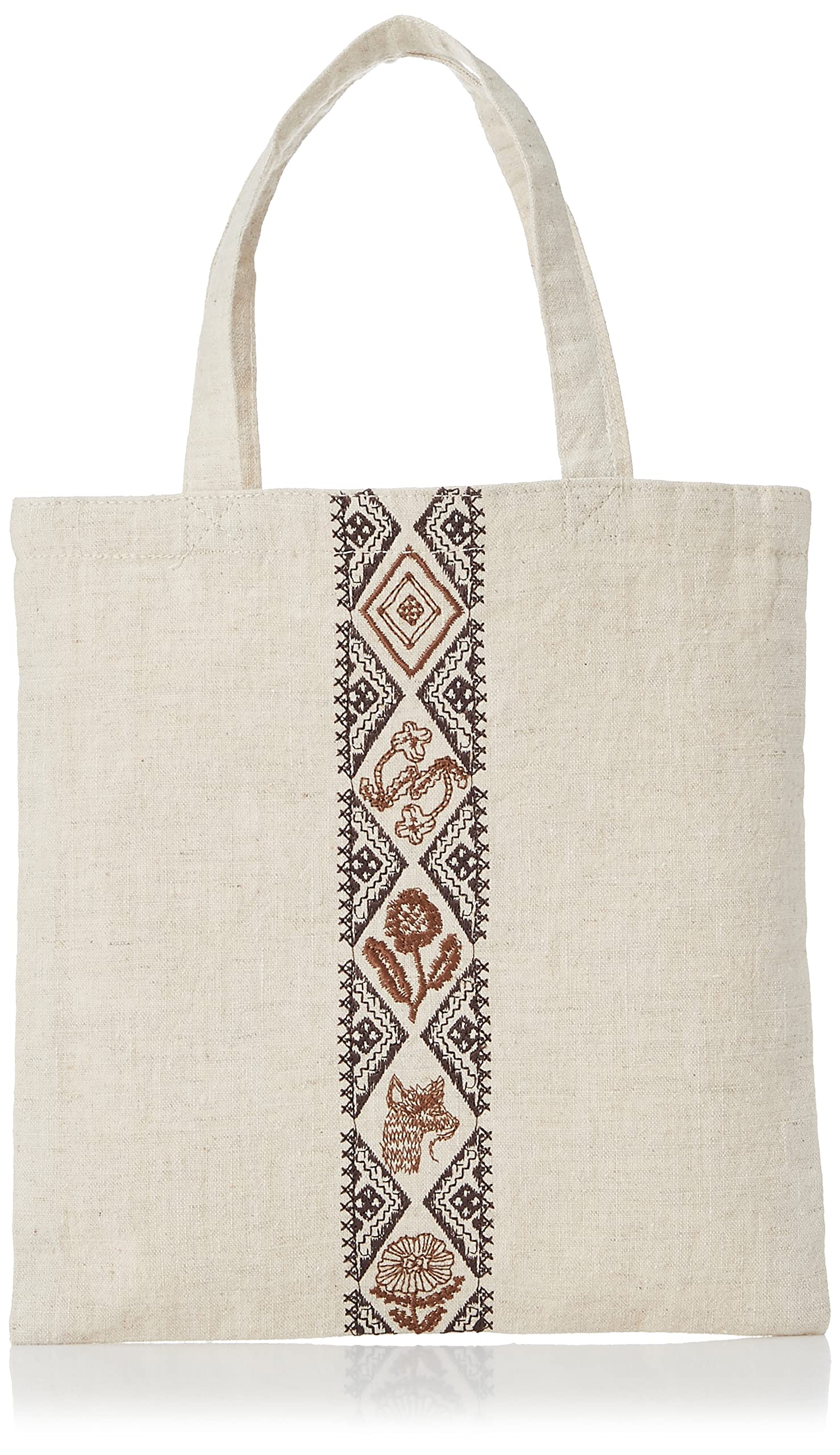 

[ARROWS&Company Ltd.] unii One-Point Embroidered Mini Tote Bag 6P530(21S3057) Diamond Lace