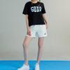 Goxo Sport Fit Short Pants White Hook Slice