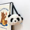 Grab Doll Panda Plush Bag Women's Shoulder Messenger Bag Doll Backpack Cute Cartoon Bag