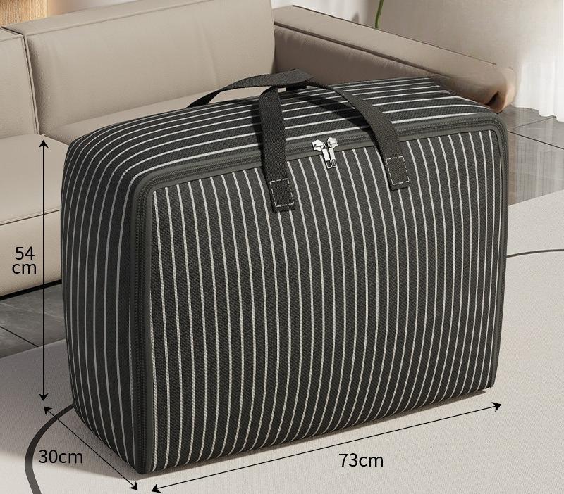 Ulfen Large Capacity Moving Packing Bag Special Quilt Storage Bag Clothes Cotton Quilt Home Moisture Proof Bag Oxford Cloth