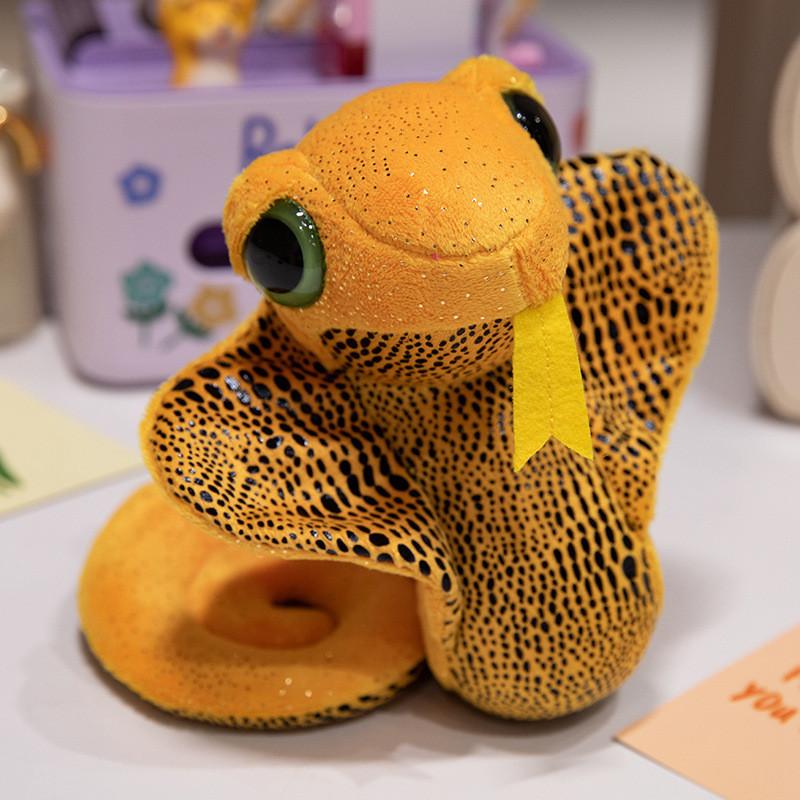Adorable Plush Snake Doll Soft And Cuddly Serpent Toy For Kids In Various Colors