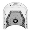 New 72W Cordless UV LED Nail Lamp Rechargeable Nail Dryer Lamp For Gel Nails+Fan