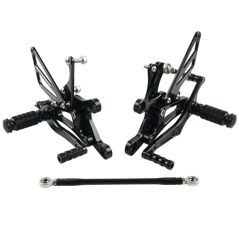 Adjustable Rearsets Footrest Footpeg For Yamaha YZF-R6 R6 YZF R6 1999-2002 2000 2001 Shift Rod Motorcycle Accessories