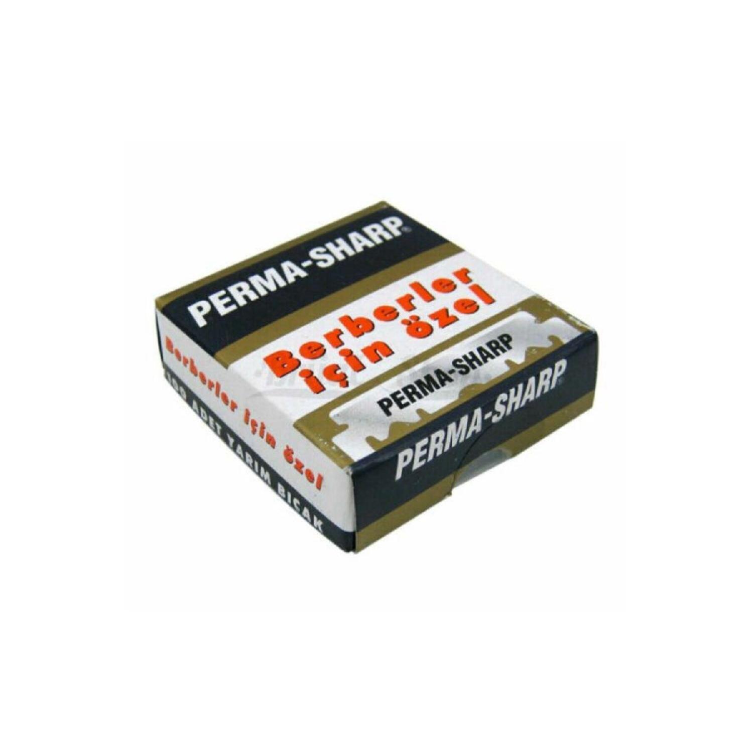 

Парикмахерская бритва Permasharp, 100 шт., двусторонняя