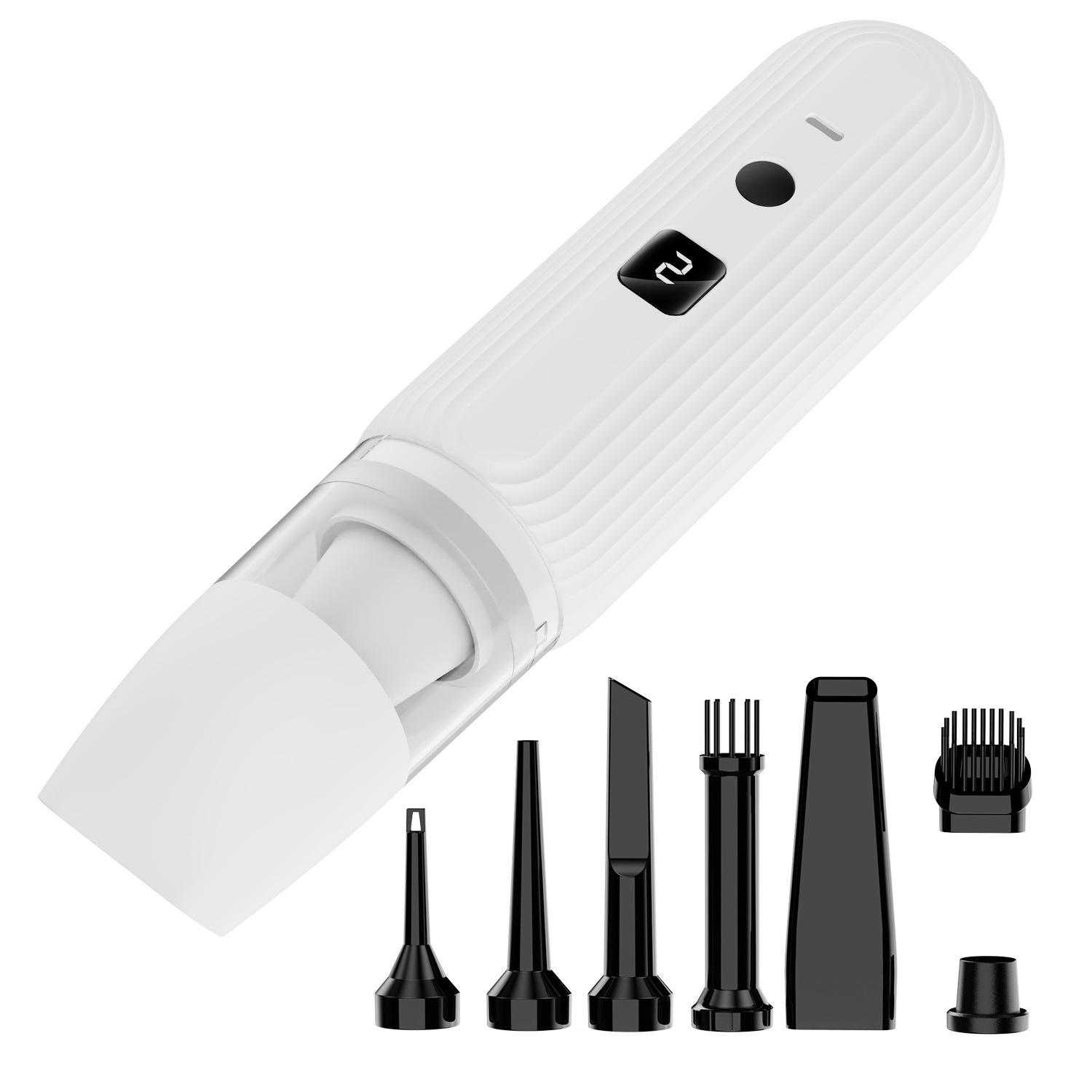 

Dual-Use Portable Handheld Vacuum Cleaner - Low Noise, Powerful, Wireless for Home and Car YT-M2066-A белый