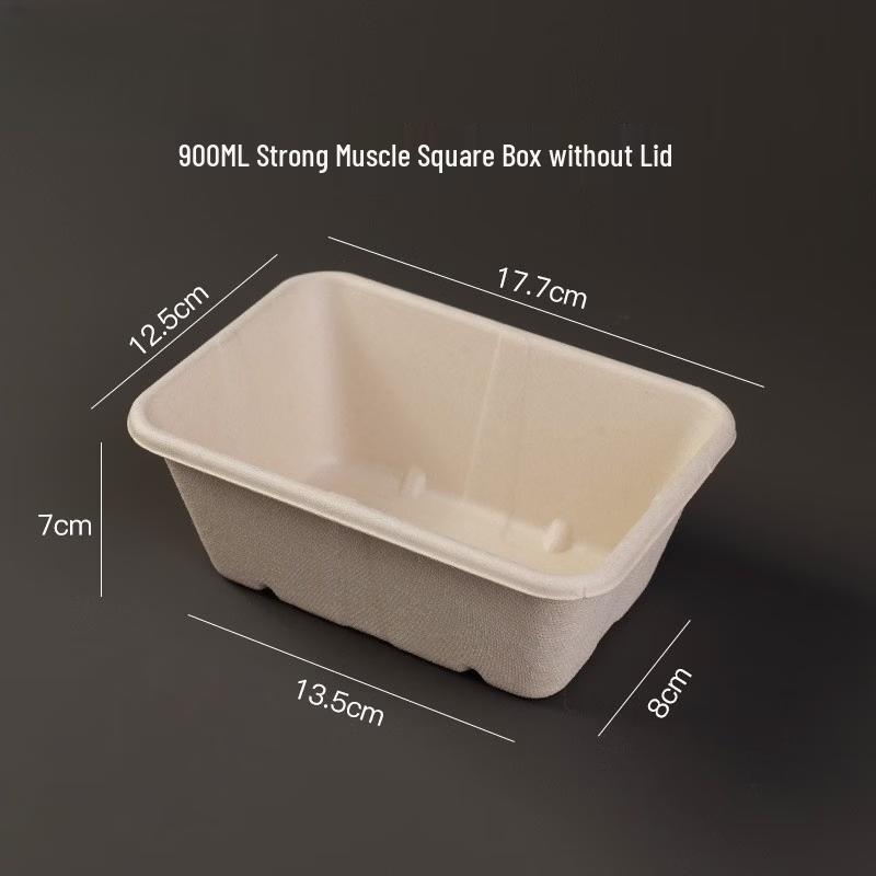 

ChuyiQ Eco-Friendly Pulp Disposable Meal Box