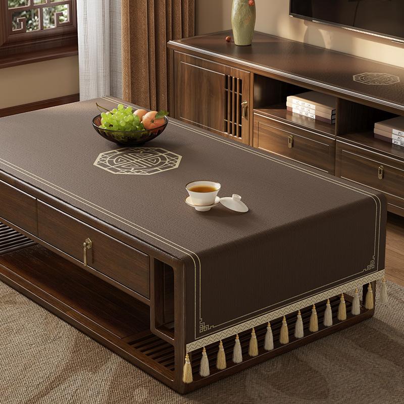 Coffee Table Tablecloth Living Room Light Luxury High-End Tv Cabinet Long Cover Cloth Dining Table Decorative Tablecloth