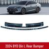 Rear Bumper Protective Strips & Anti-Scratch Door Sill Pedals for 2024 BYD Qin L