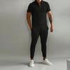 Cross-border Men's Suit Slim Short-sleeved Trousers Casual Sports Suit