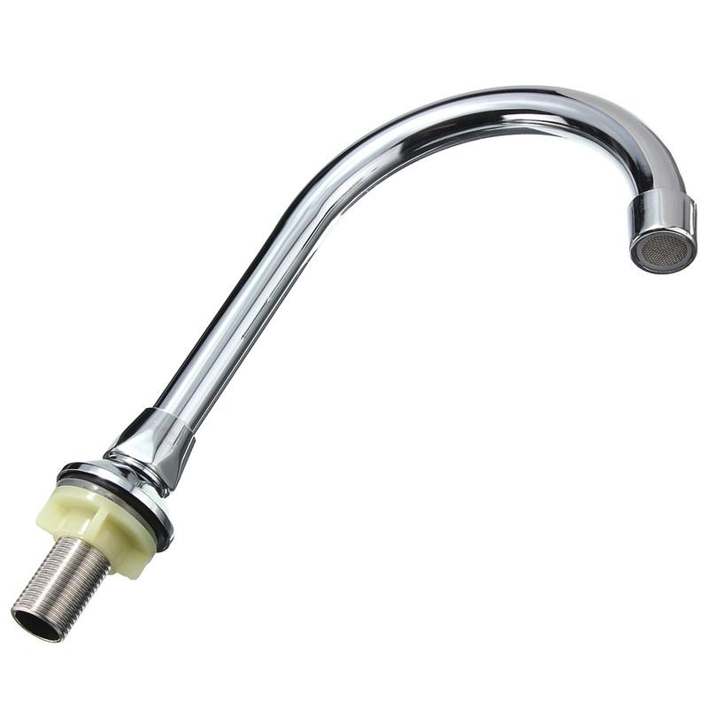 New Bathroom Laboratory Basin Faucet Tap Copper Foot Pedal Brass Basin Mixer Water Faucet Taps Single Cold Water