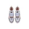 Li Ning BADFIVE Vintage Basketball Shoes Women's Low top Standard White/Soft Rose Pink ABCS004-1