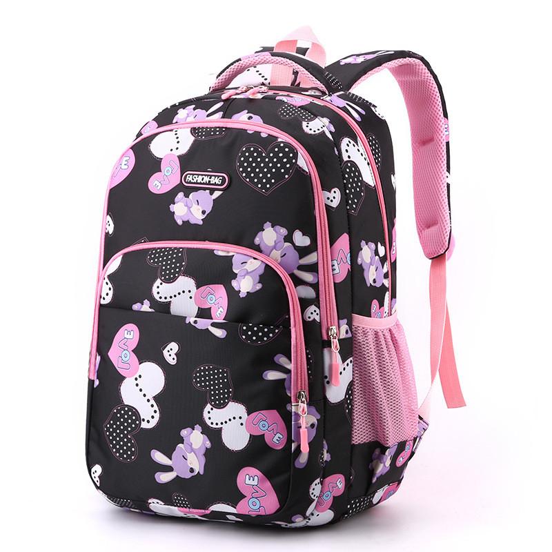 Children Pattern Rabbit Schoolbag Large Capacity Breathable Student Backpack