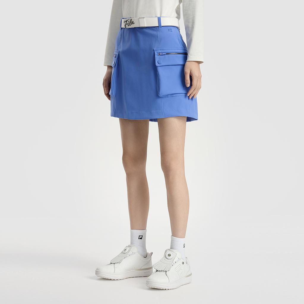 Fila Golf Athletics Series Sports Trend Versatile Workwear Woven Casual Skirt Women Skirts A11W535305F-BU