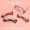 Women Reading Glasses Oval TR90 Full Rim Transparent Lightweight Round Spectacles With Optical Prescription Lenses Myopia