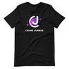 Crime Junkie CJ Spritzlogo Unisex T-Shirt