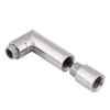 Universal O2 Oxygen Sensor Extender Spacer 90 Degree Angled 02 Bung Extension M18 X 1.5 CEL