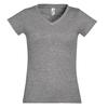 SOLS Womens/Ladies Moon V Neck Short Sleeve T-Shirt