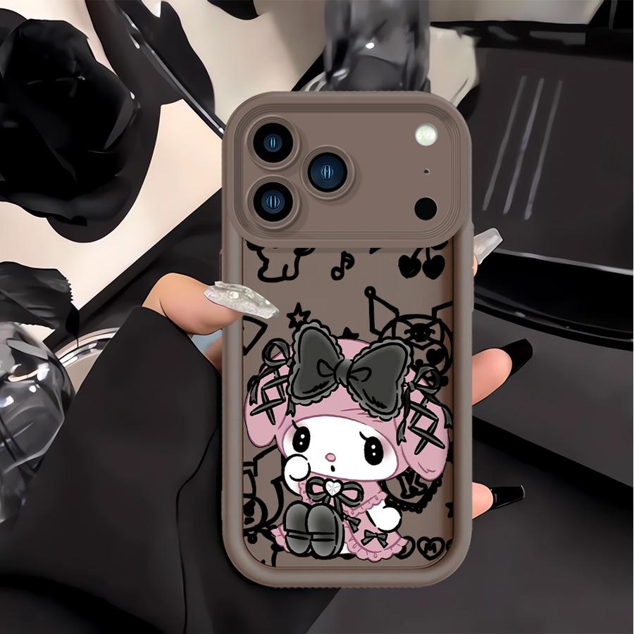 Phone Cover Case for Apple iPhone 17 Pro Max 14 Plus 12 Air XS 16 15 11 16e XR 13 Mini Sanrio Cool Kuromi