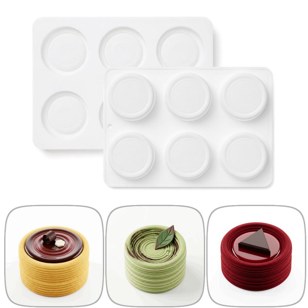 Non-Stick Mousse Cake Mold Heat-Resistant Baking Molds New Pudding Mould Kitchen Bakeware