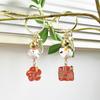 Peace & Joy Wealth Attraction Lucky Cat Bell Keychain - Japanese Style Ceramic Charm