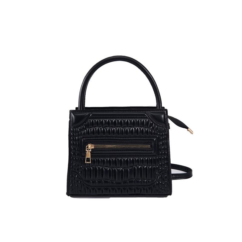 Shoulder bag New dopamine solid color fashionable solid color handbag niche texture messenger small square bag