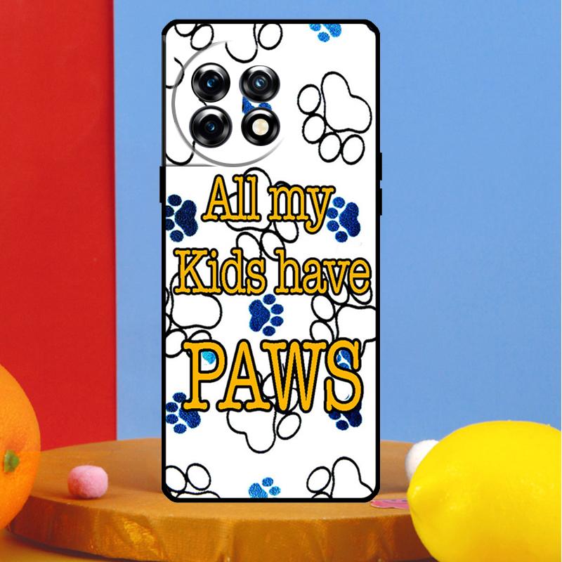 Dog Friends Cat Pet Paws Cover For OnePlus 12 11 13 13R 12R 10 Pro 8T 10T OnePlus Nord 4 CE 2 3 Lite N10 N20 N30 Case