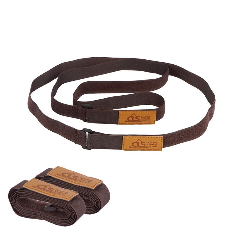 Outdoor Camping Velcro Straps for Gear & Luggage, 2-Pack