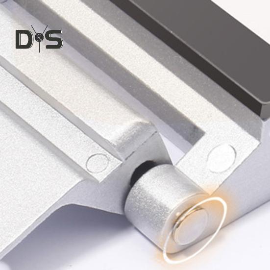 Dörrspänne Hög Hårdhet 800lbs Kraftmotstånd Tjock Aluminiumlegering Stöldskydd Lätt att Installera Spänne Säkerhetsdörrlås