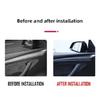 Door Dash Trim Panel For Tesla Model 3 Y Car Dashboard Cover Carbon Fibre ABS Interior Accessories Sticker 2021-2024 New