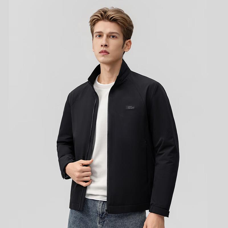 Fengmao Men's Casual Stand-Collar Jacket
