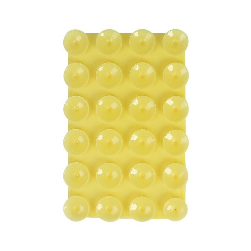 Heart Fruit Shape Double-Sided Silicone Suction Phone Holder Naked