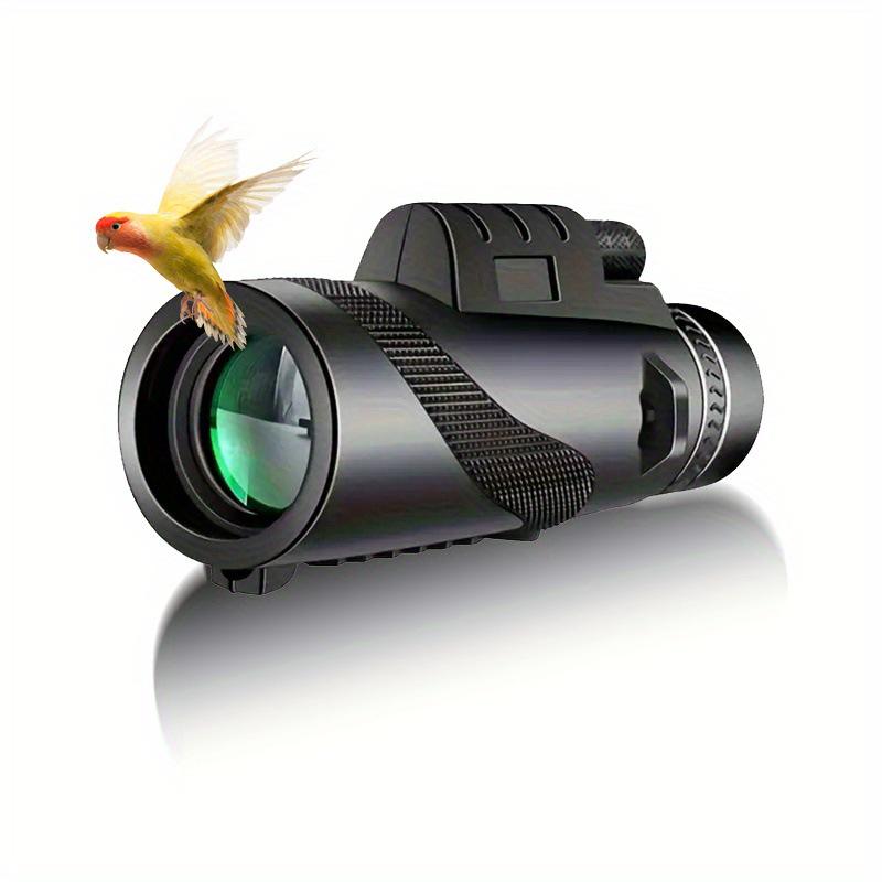 Monóculo Verde HD 80x100 para Observação de Pássaros e Fotografia ao Ar Livre
