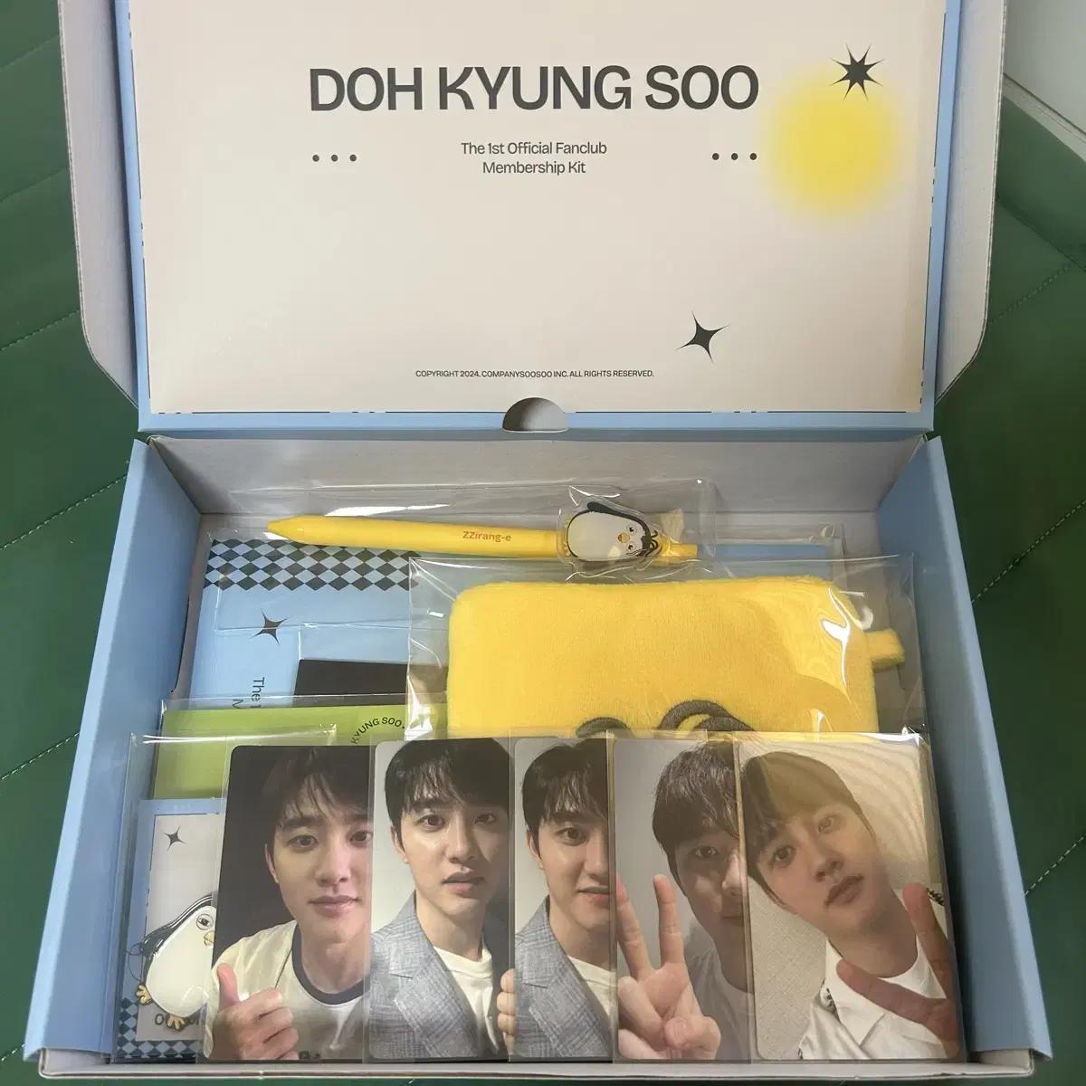 

(see Bonus) Do-gyung-soo Fanclub Kit Batch