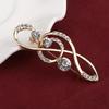 Korean Version Of The Small Fresh Beating Notes Pin Scarf Buckle Coat Accessories Temperament Flower Rhinestone Brooch Pin