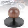 Spherical Wooden Handle Coffee Tamper Aluminum Alloy Coffee Tamping Tool  Coffee Making