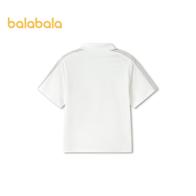 Balabala Boys' Short Sleeve Cool-Touch Polo Shirt